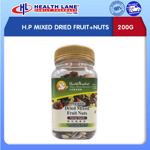 H.P MIXED DRIED FRUIT+NUTS (200G)
